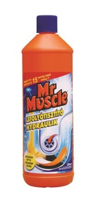 Lefolyótisztító, 1 l, MR MUSCLE