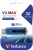 Pendrive, 32GB, USB 3.2, 175/80 MB/s, VERBATIM "V3 MAX", kék-fekete